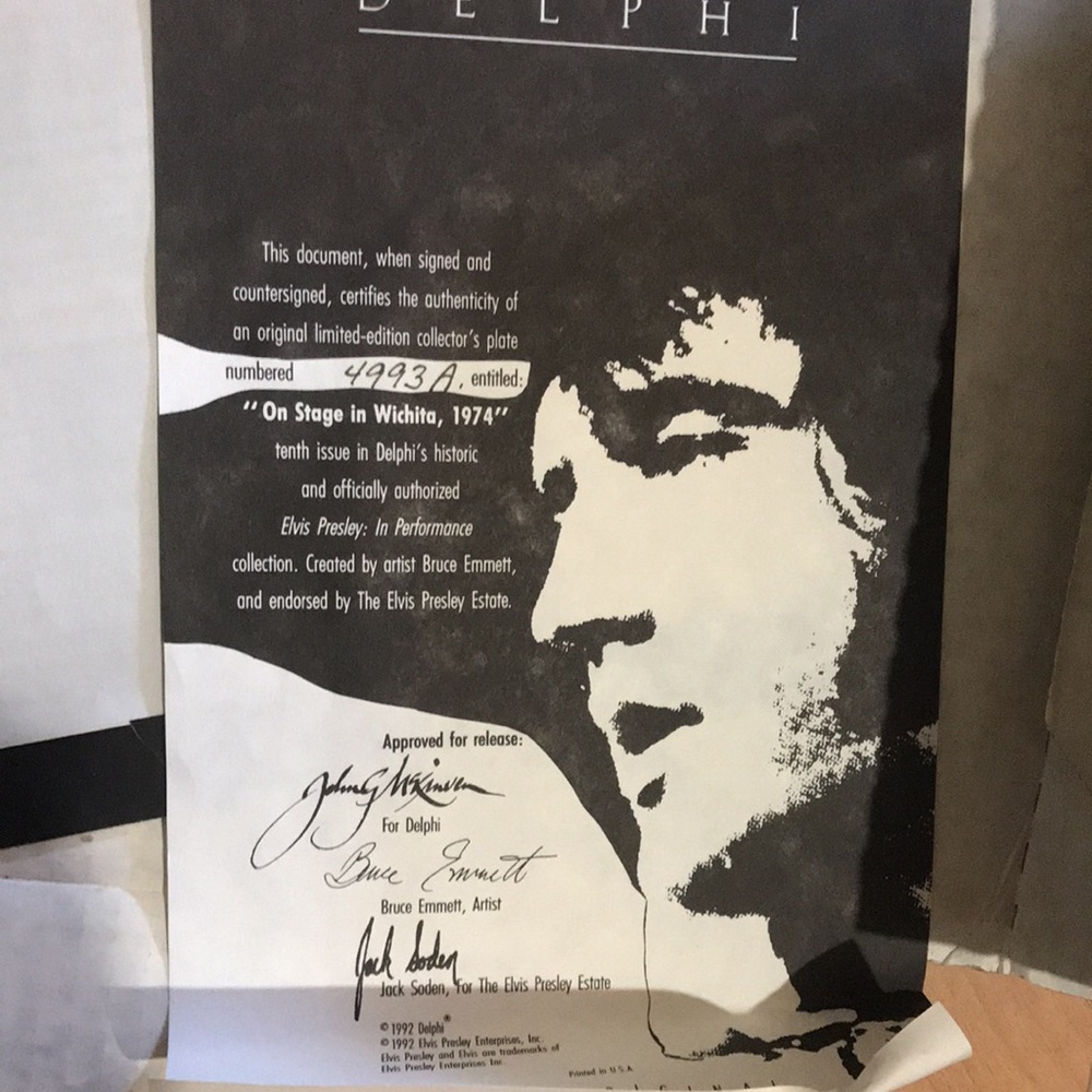 Elvis plate - Picture 3 of 3